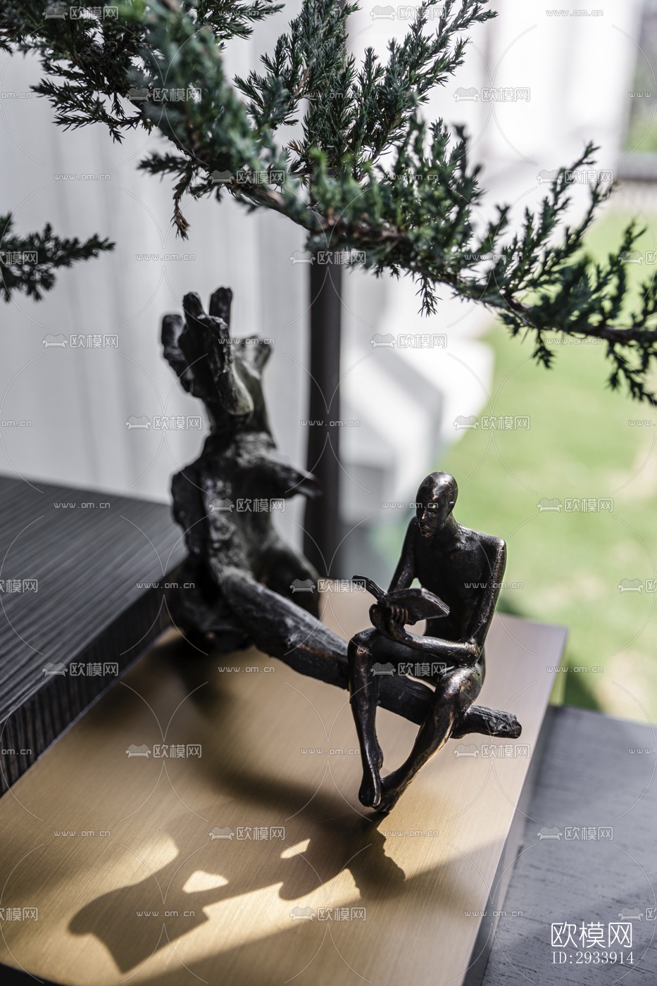 新中式别墅效果图下载（渲染图18）