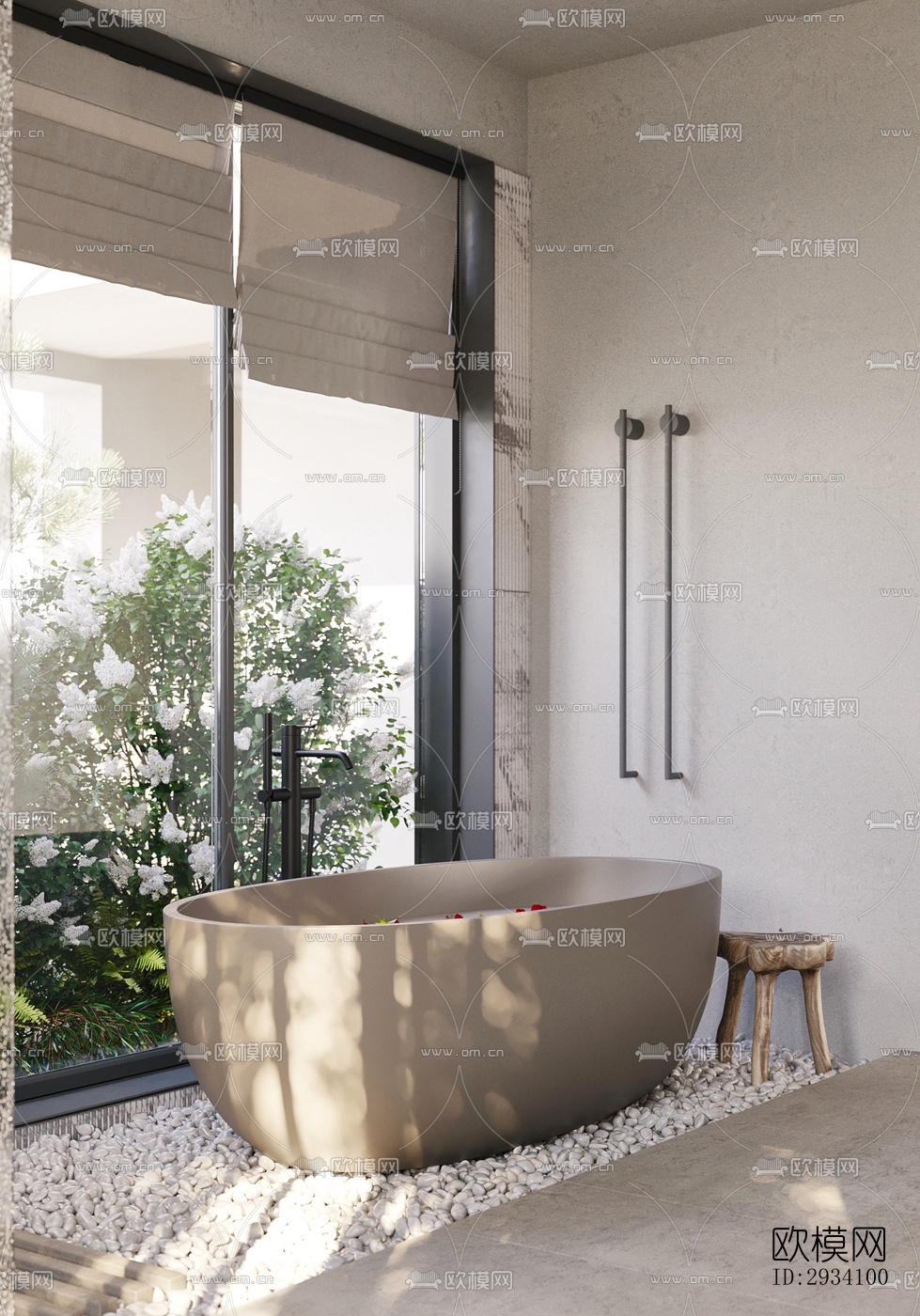 现代别墅效果图下载（渲染图3）