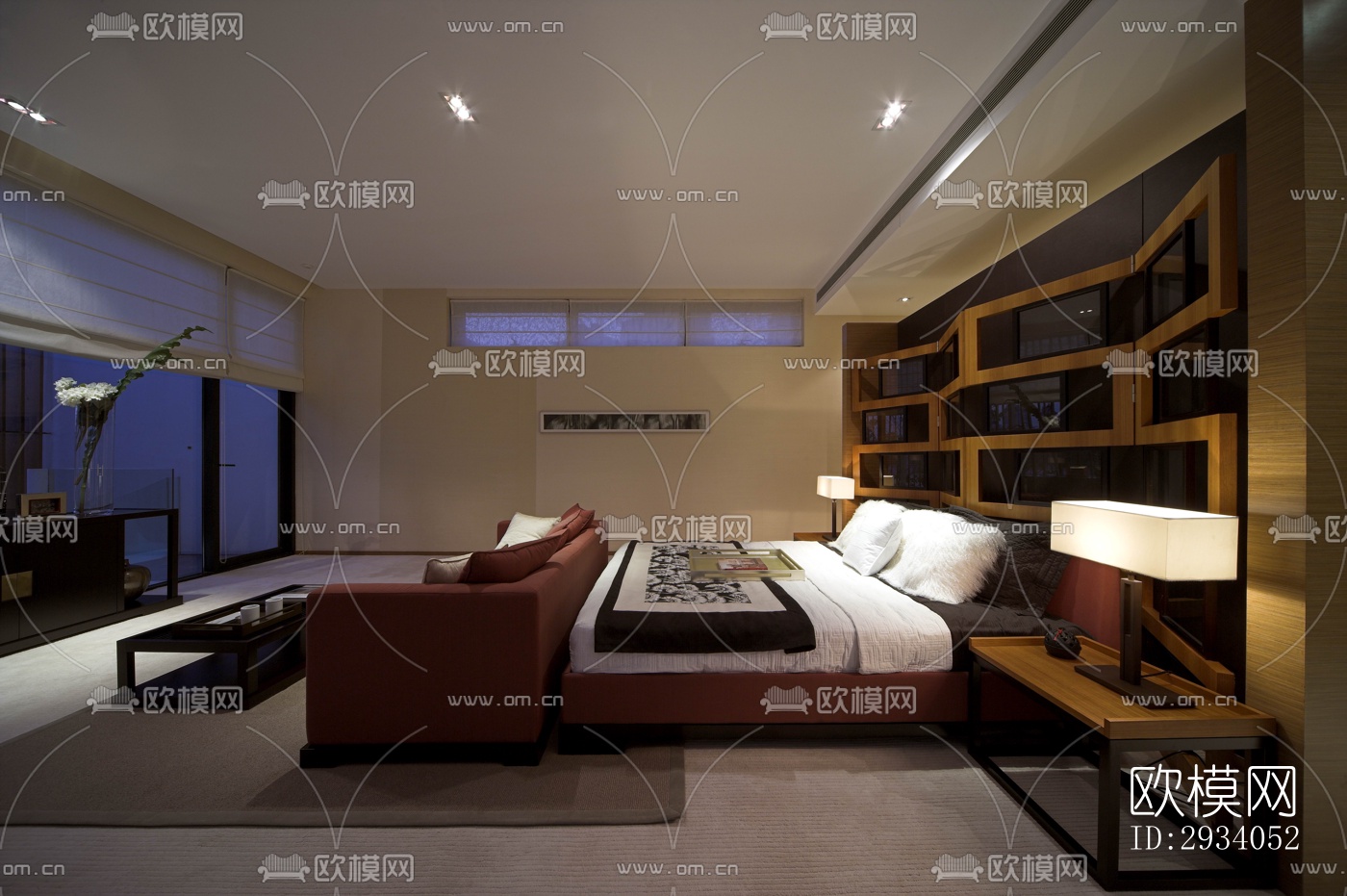 现代别墅效果图下载（渲染图16）