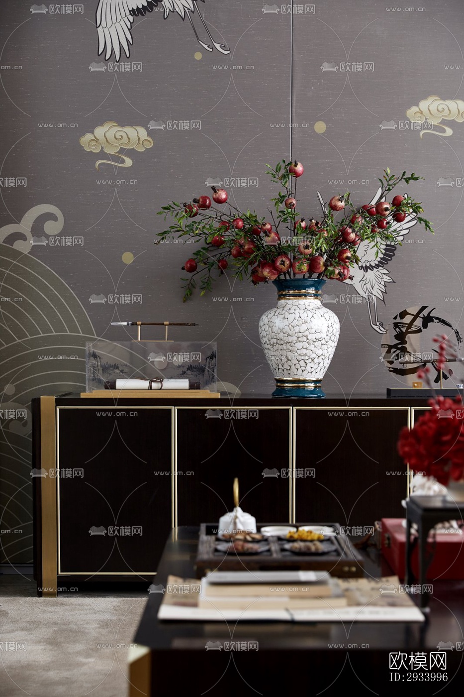 新中式别墅效果图下载（渲染图17）