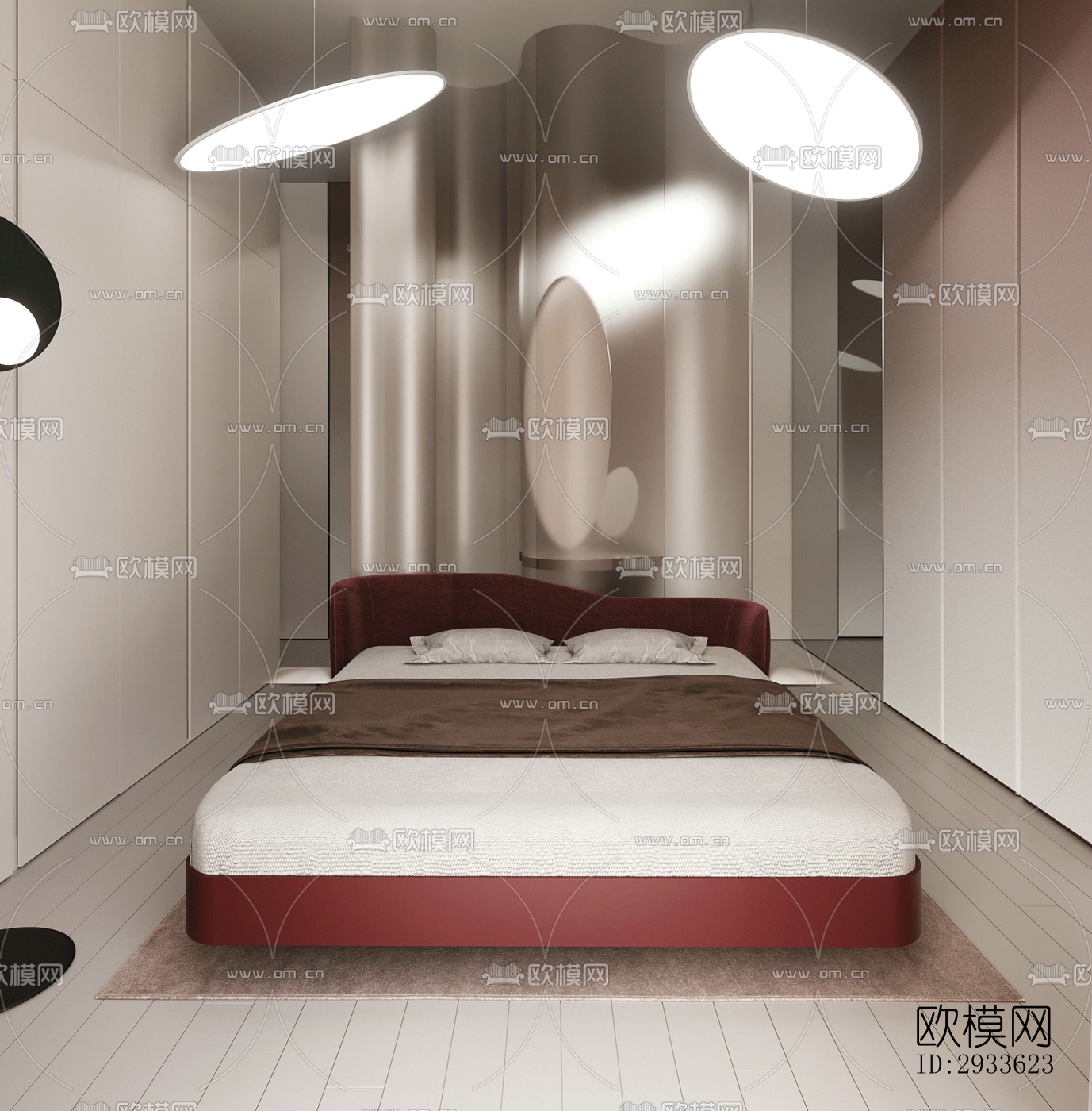 北欧公寓效果图下载（渲染图7）