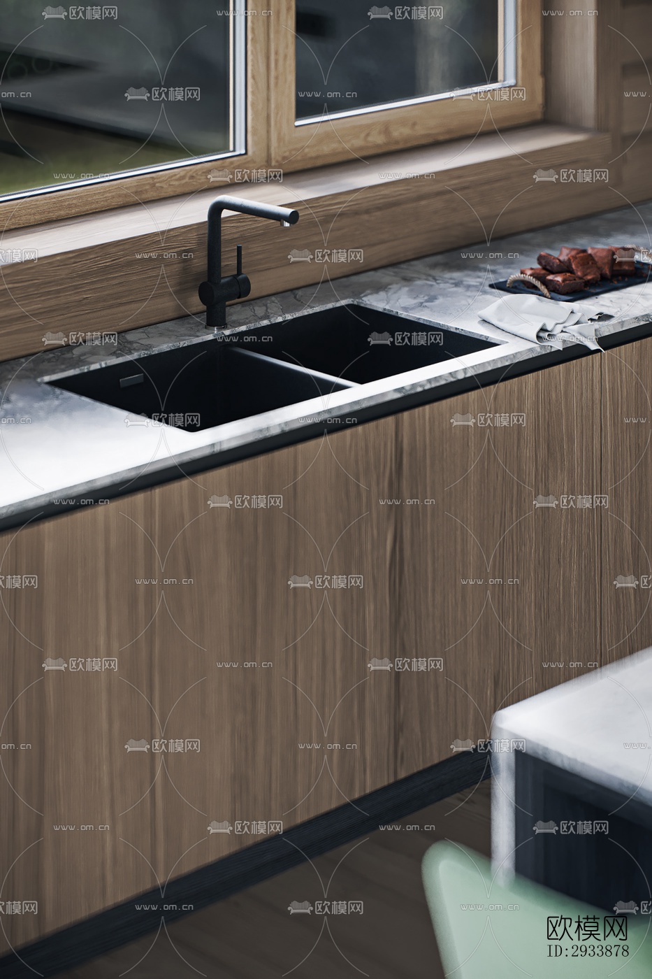 北欧别墅效果图下载（渲染图4）