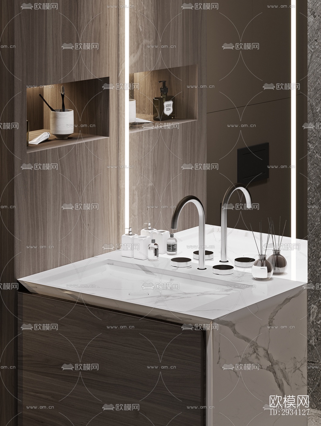 现代别墅效果图下载（渲染图13）