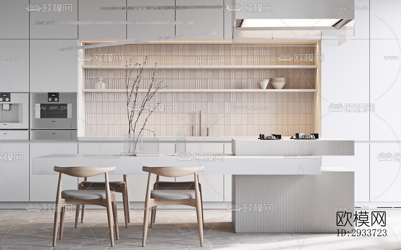 现代公寓效果图下载（渲染图14）