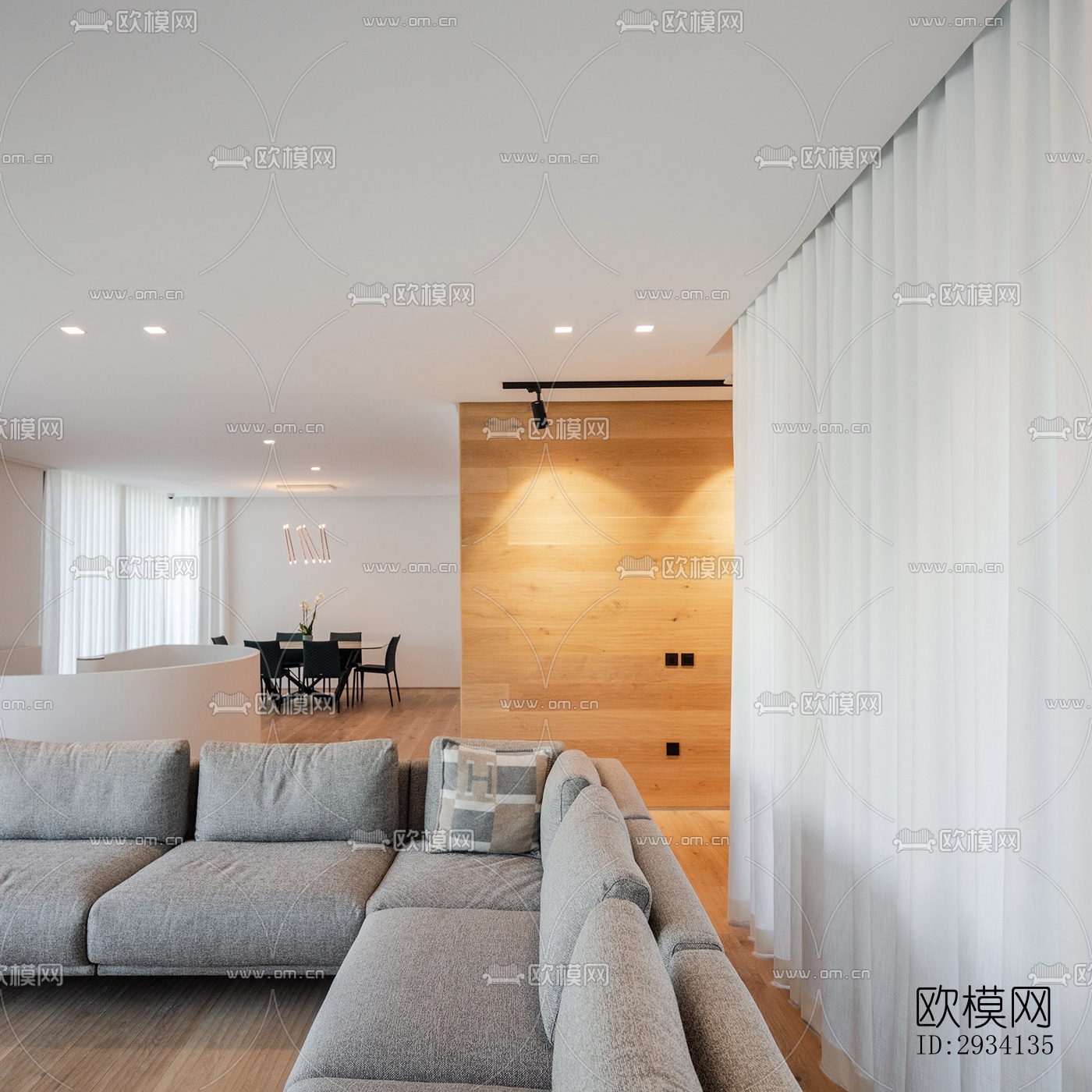 现代别墅效果图下载（渲染图15）