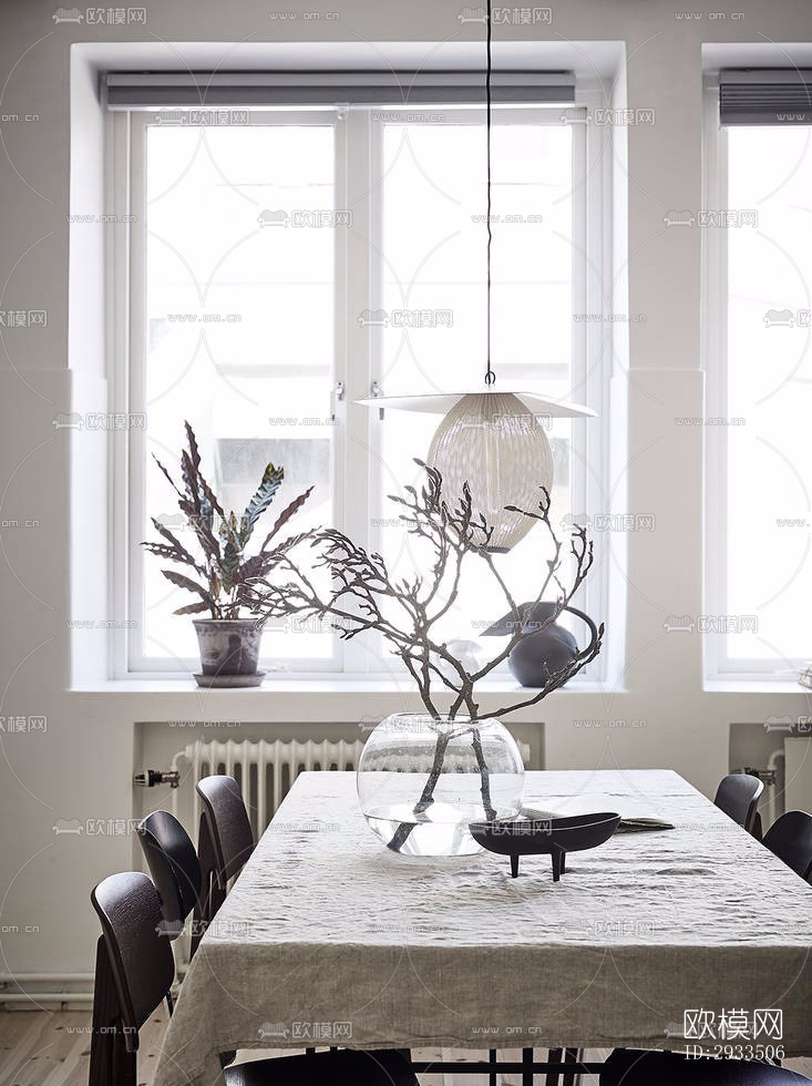 北欧公寓效果图下载（渲染图14）