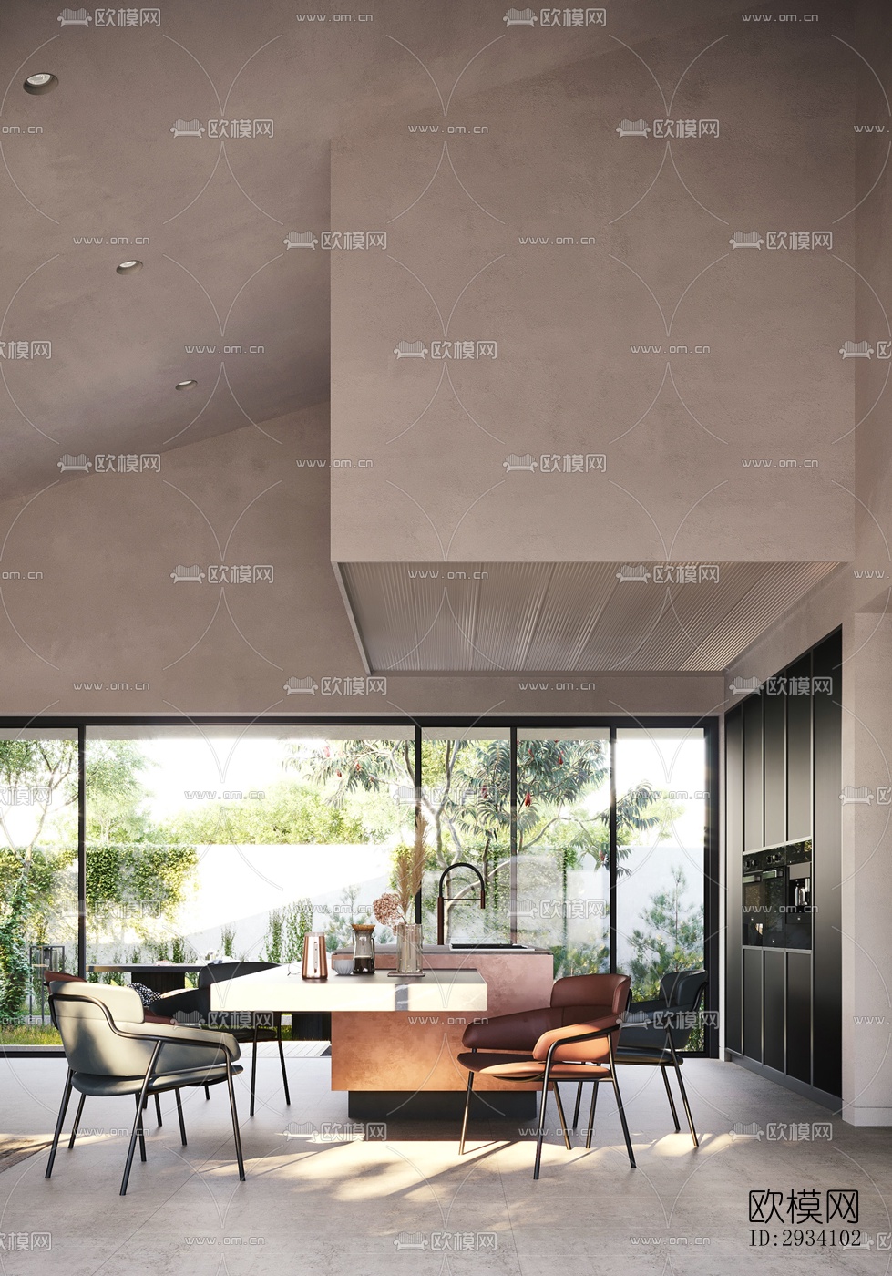 现代别墅效果图下载（渲染图9）