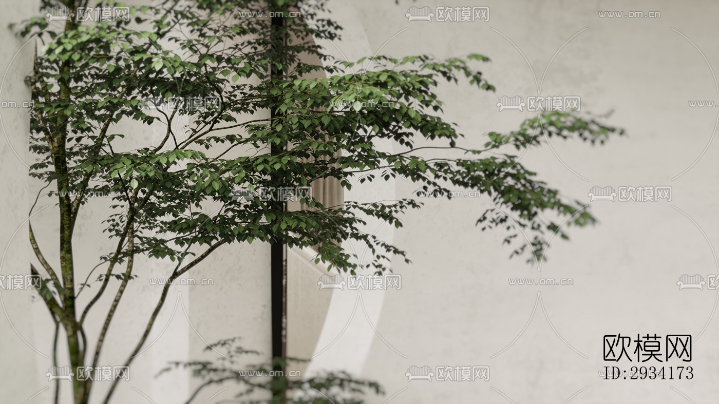 侘寂复式效果图下载（渲染图5）