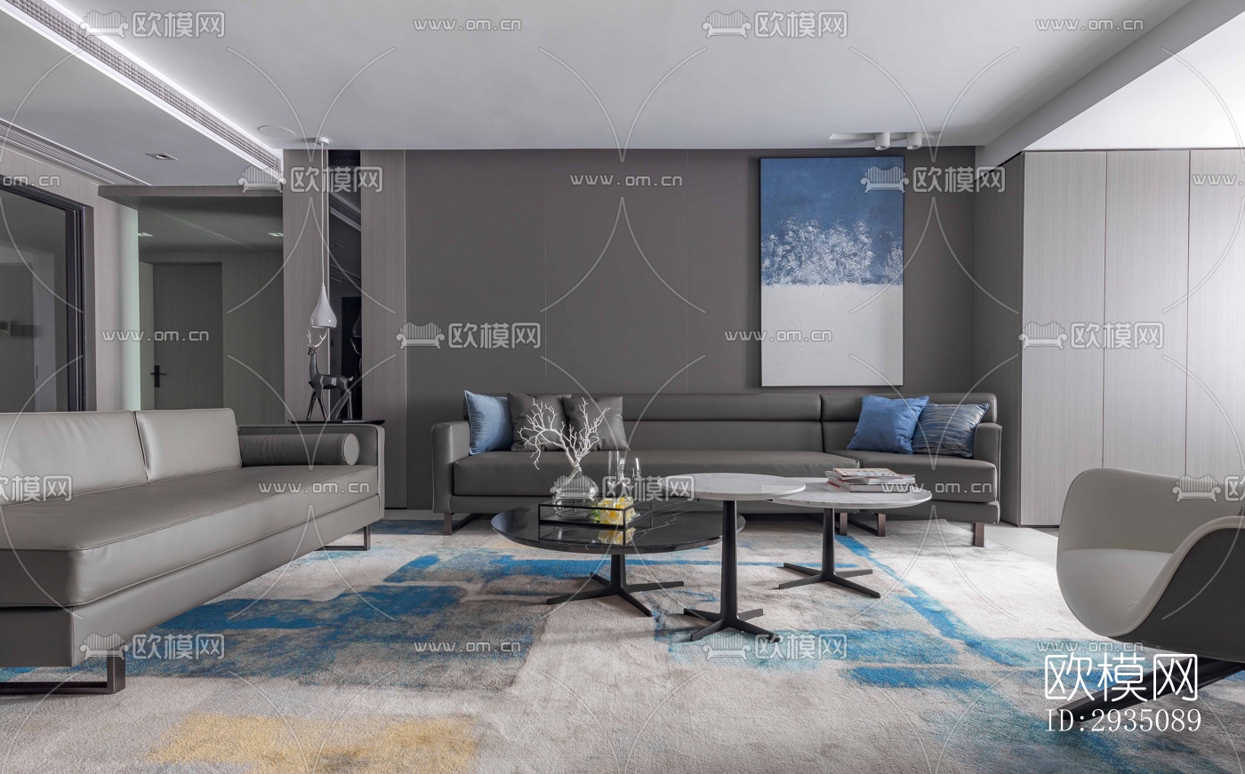 高级灰平层效果图下载（渲染图9）