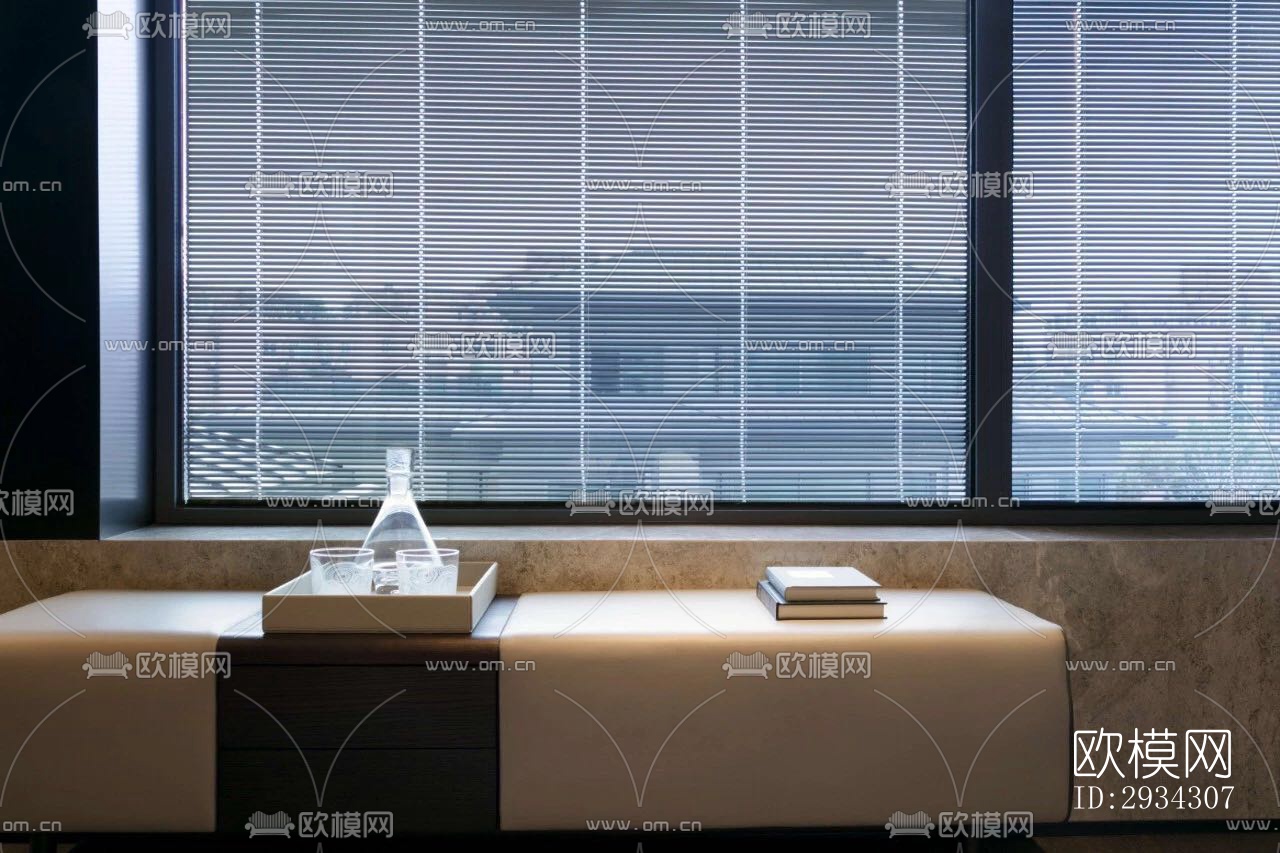 现代复式效果图下载（渲染图6）