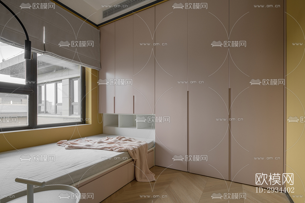 北欧平层效果图下载（渲染图6）