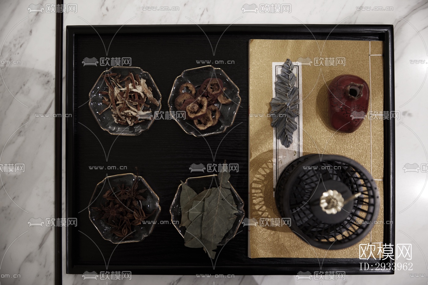 新中式别墅效果图下载（渲染图15）