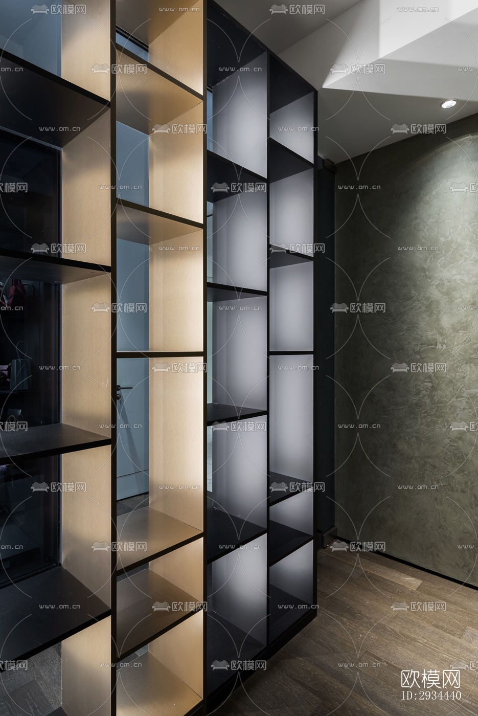 后现代平层效果图下载（渲染图18）