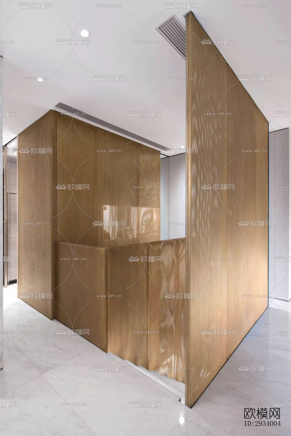 新中式别墅效果图下载（渲染图8）