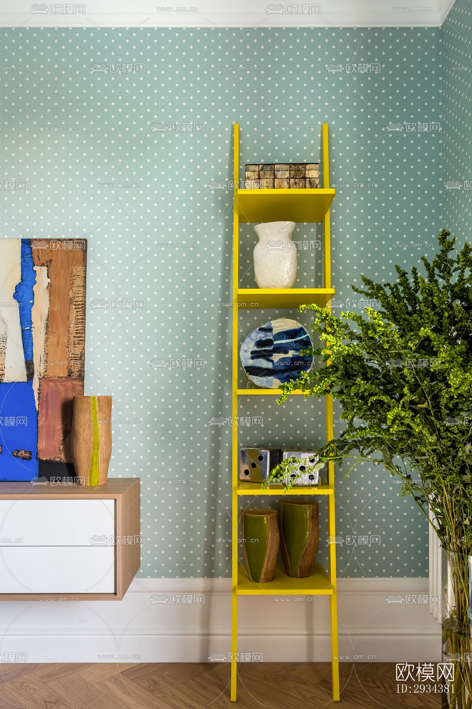 北欧平层效果图下载（渲染图4）