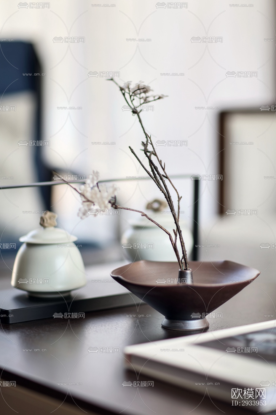 新中式别墅效果图下载（渲染图17）