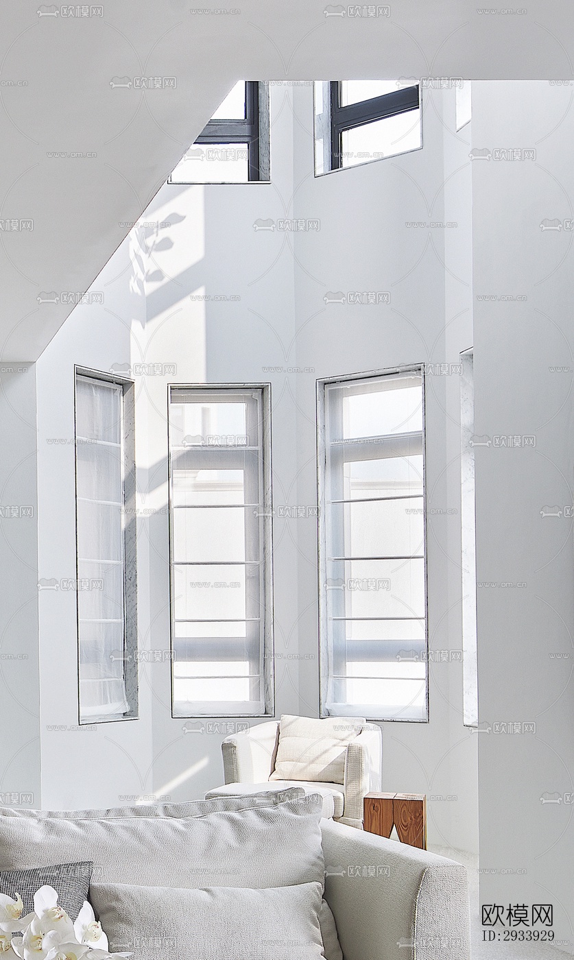 新中式别墅效果图下载（渲染图15）