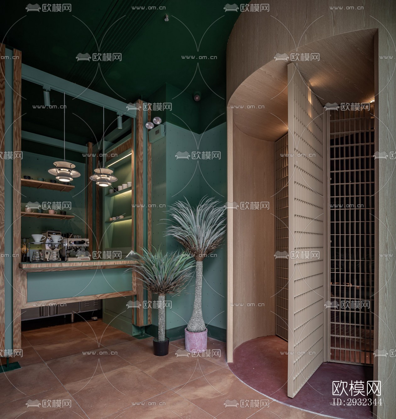 工业风酒吧效果图下载（渲染图17）