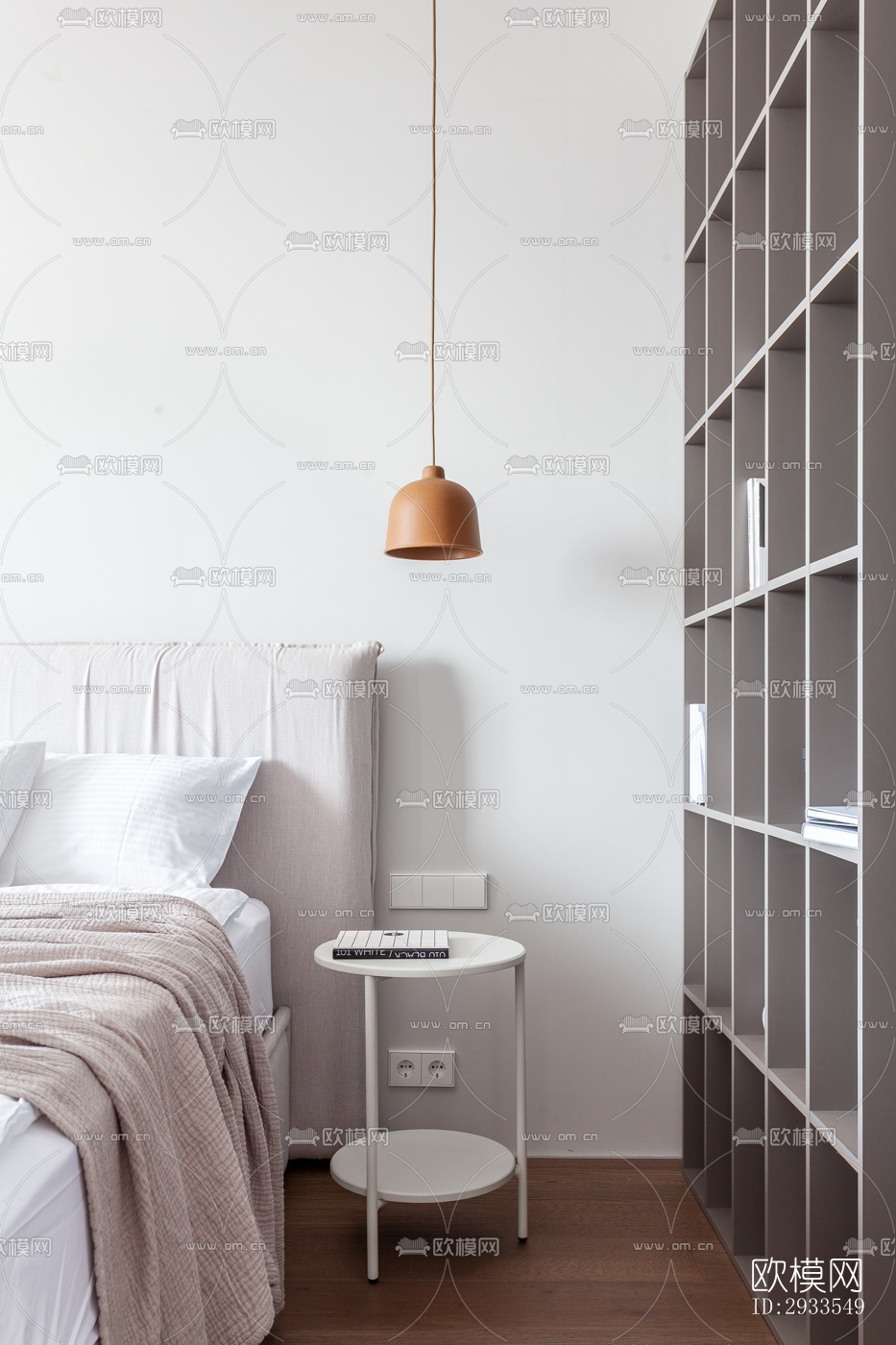 北欧公寓效果图下载（渲染图1）