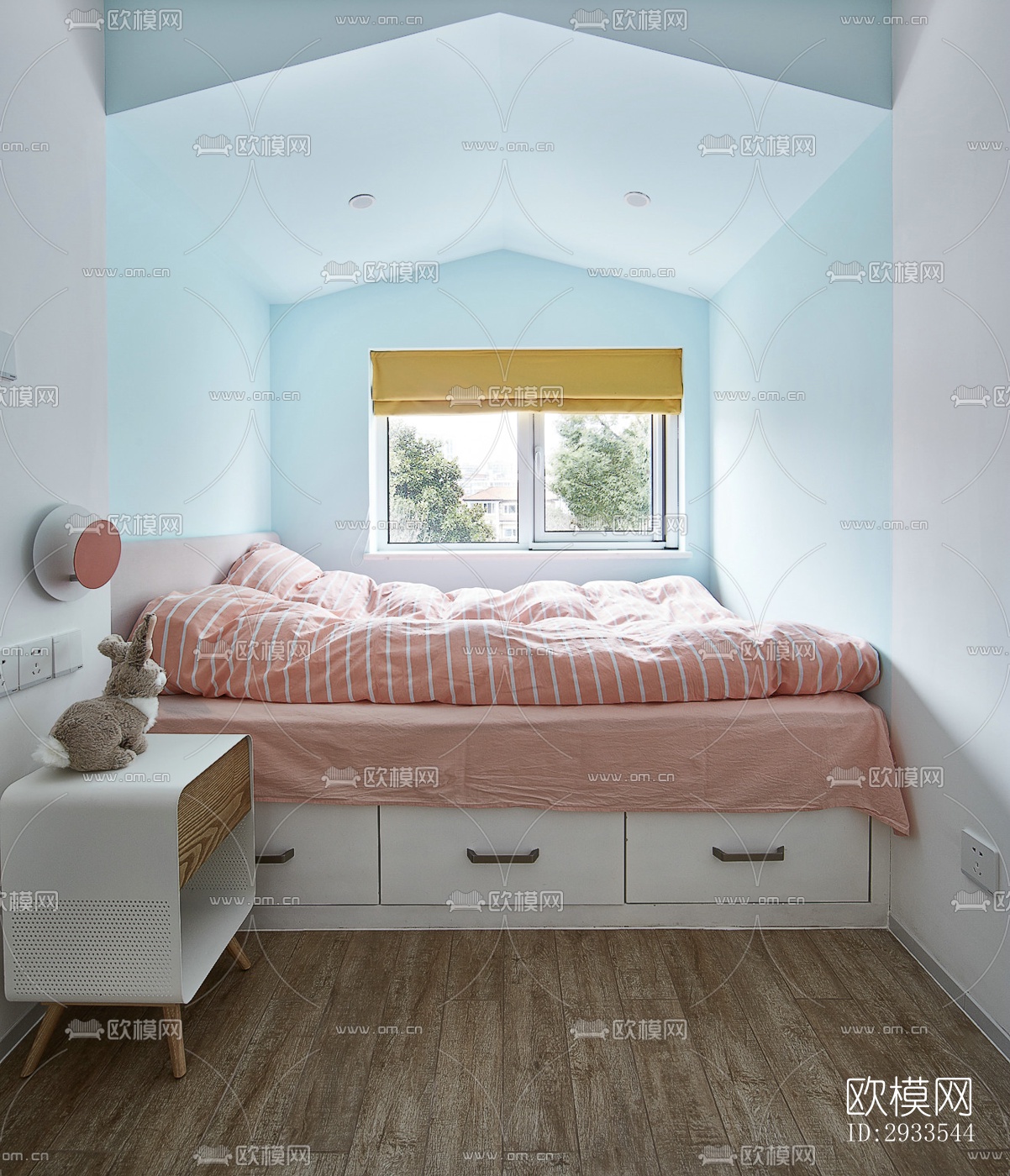 北欧公寓效果图下载（渲染图12）