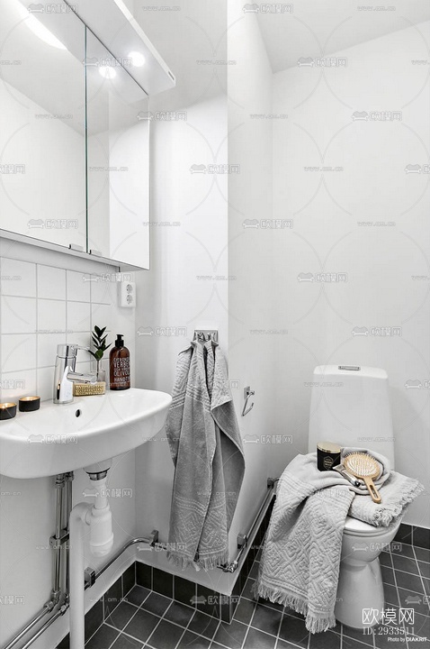 北欧公寓效果图下载（渲染图11）