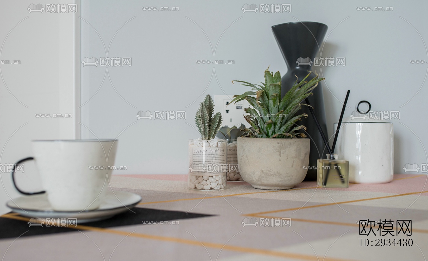 北欧平层效果图下载（渲染图11）