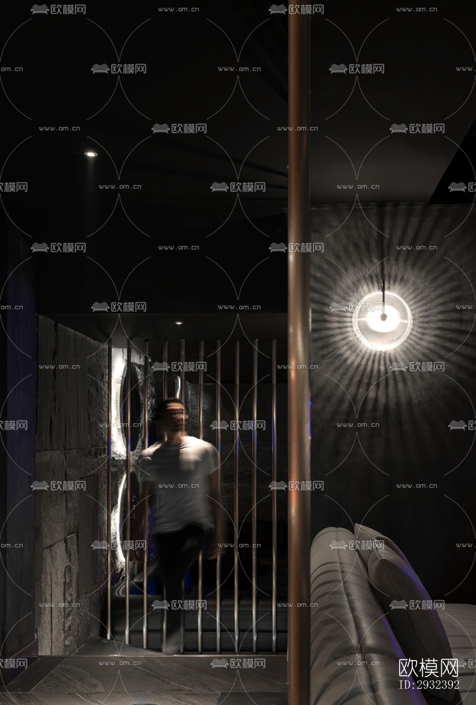 现代酒吧效果图下载（渲染图9）