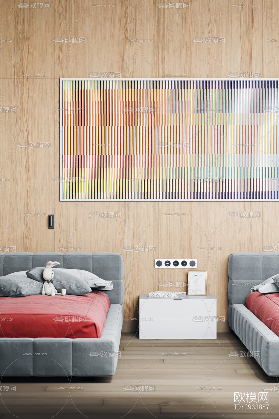 北欧别墅效果图下载（渲染图19）