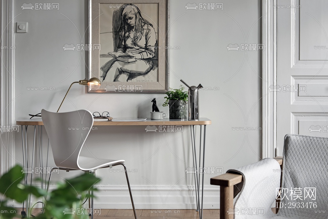 北欧公寓效果图下载（渲染图14）