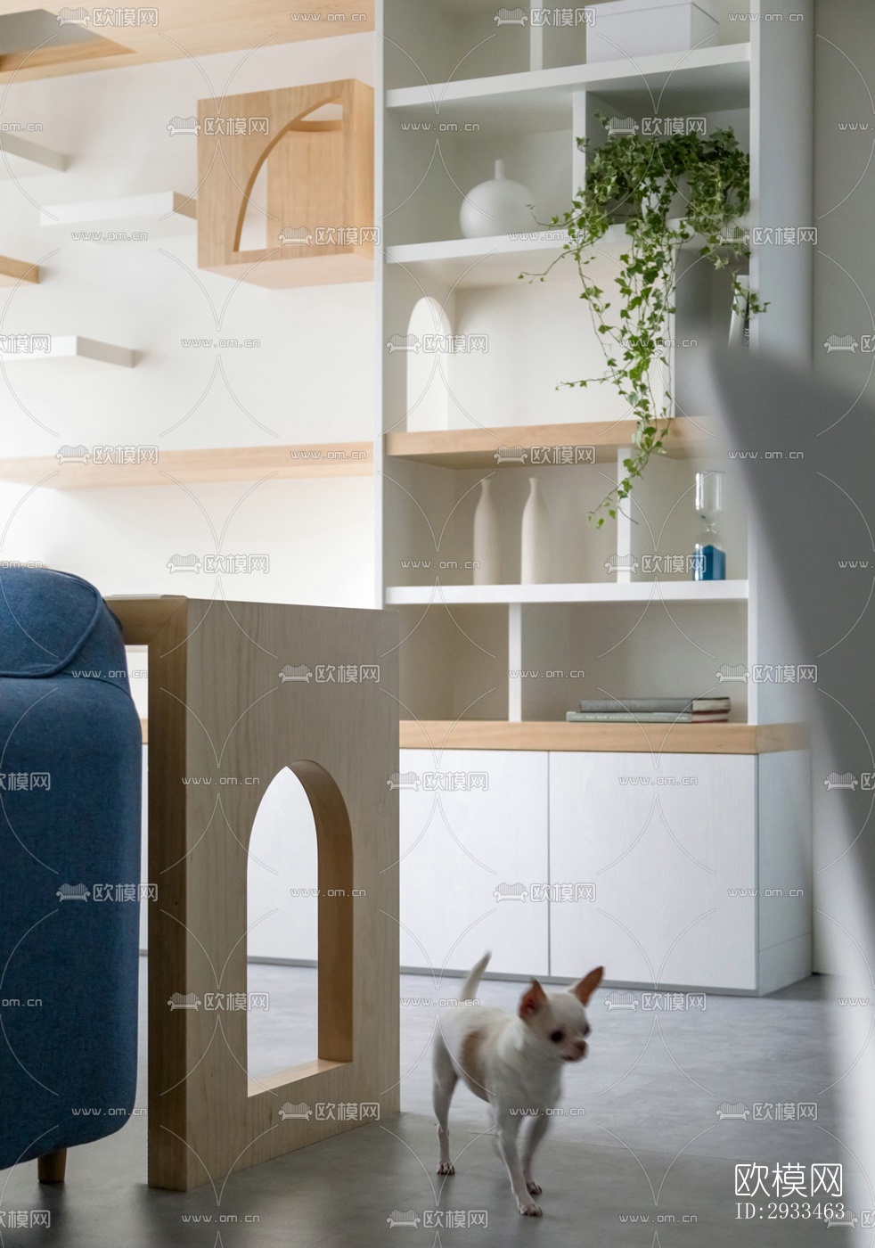 北欧公寓效果图下载（渲染图5）