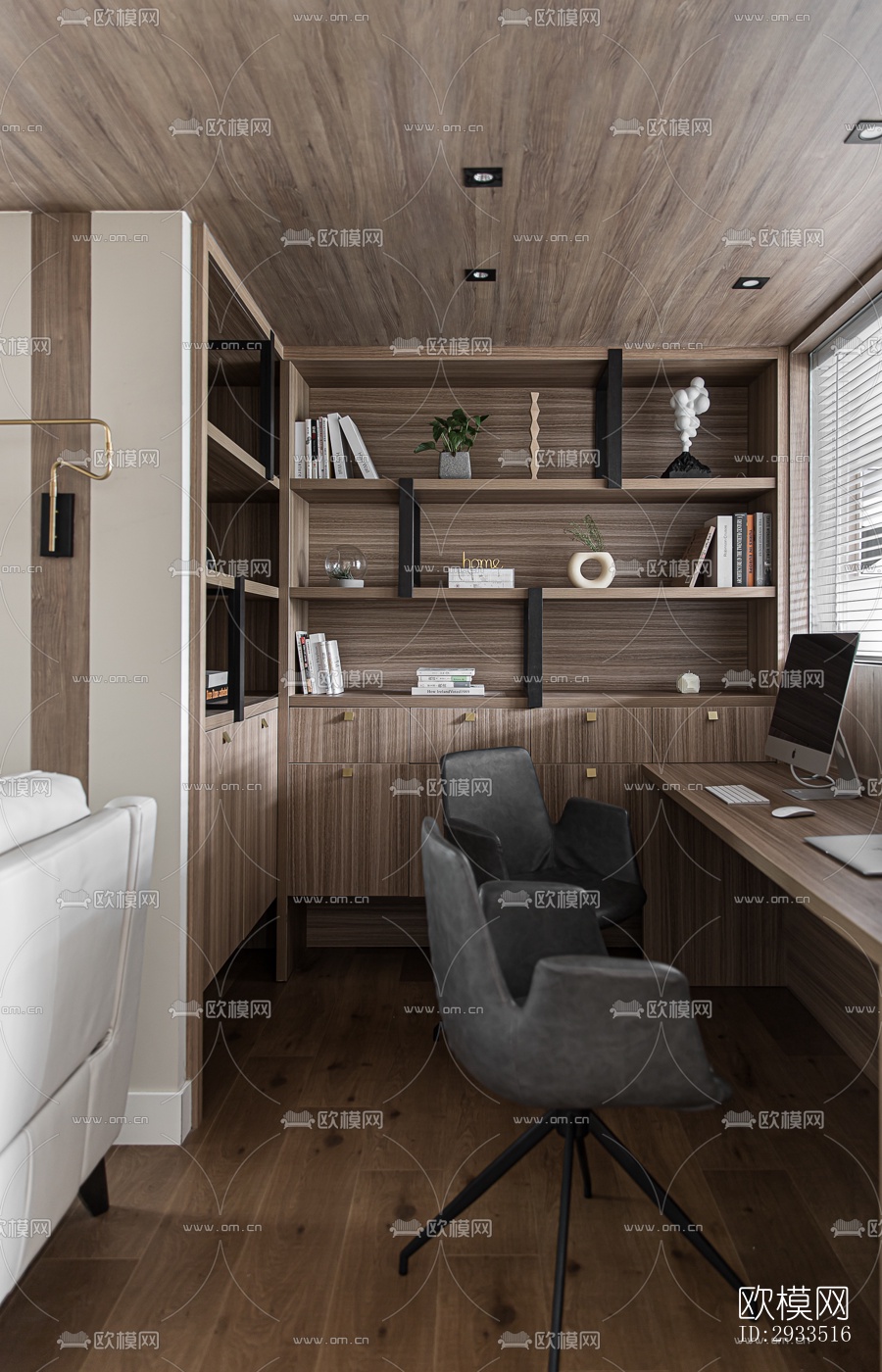 北欧公寓效果图下载（渲染图10）