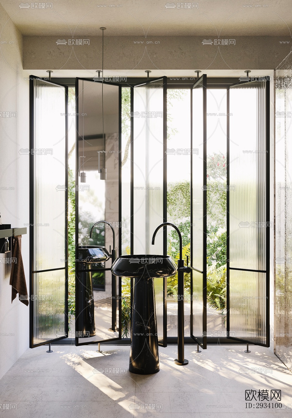 现代别墅效果图下载（渲染图1）