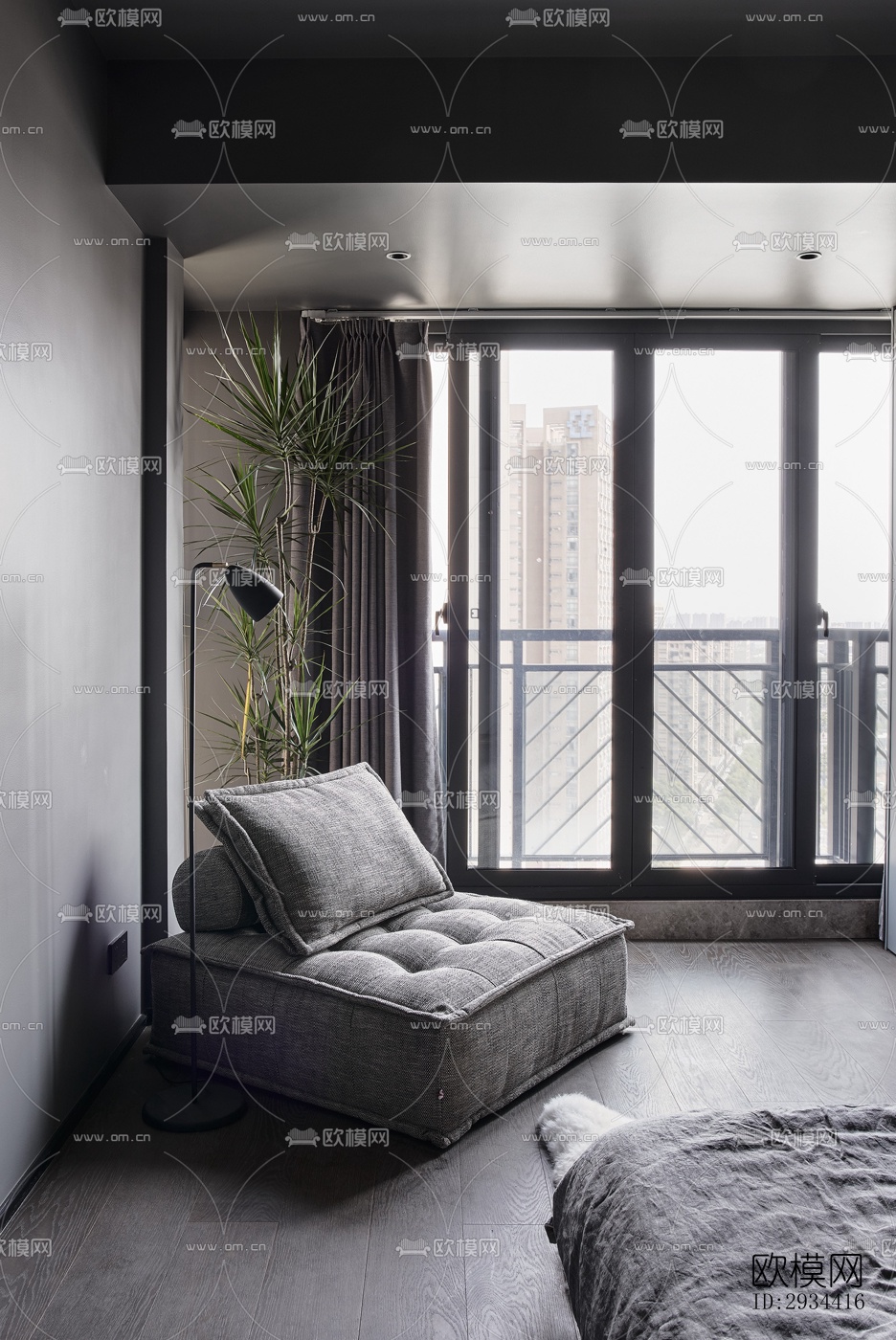 北欧平层效果图下载（渲染图10）