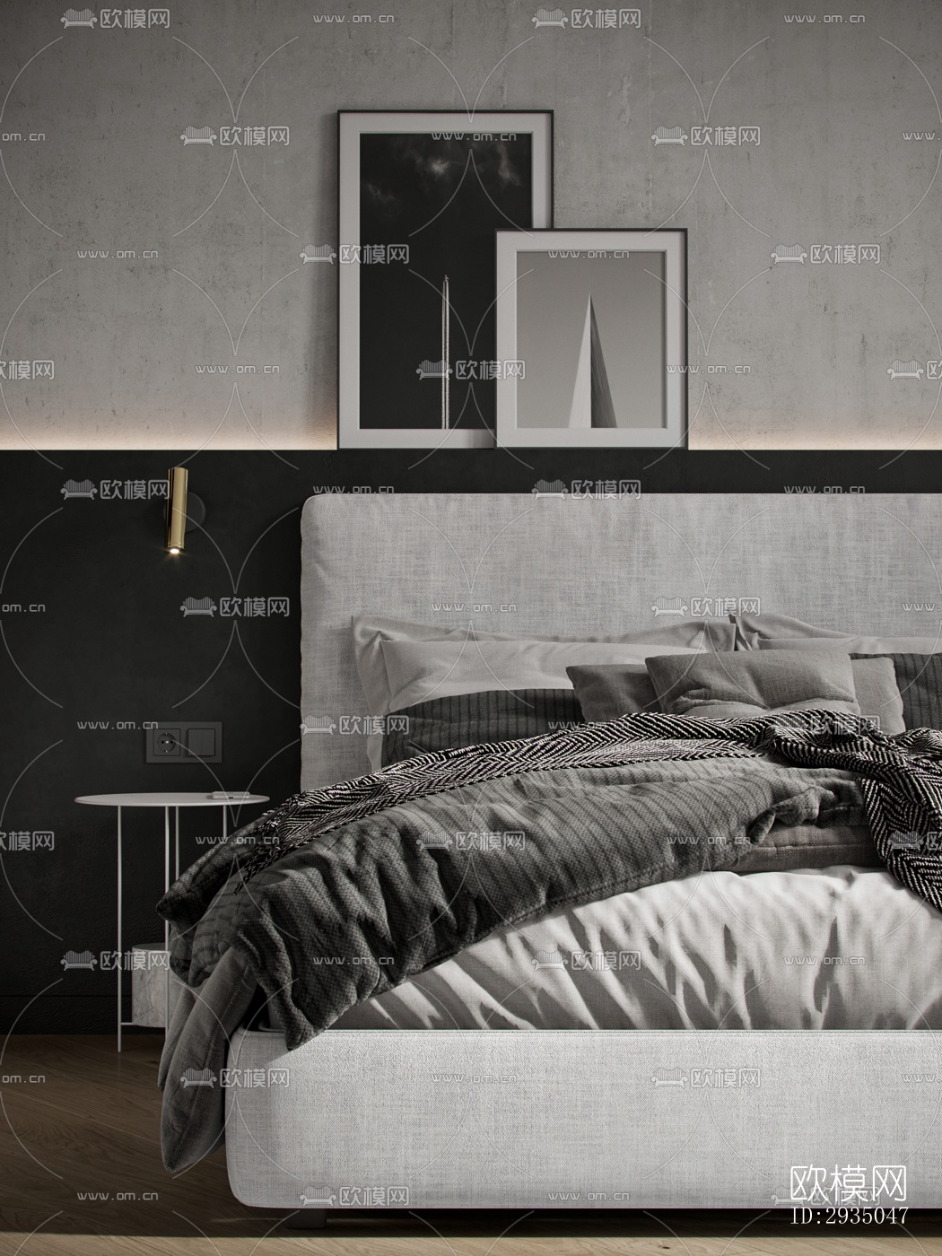 高级灰平层效果图下载（渲染图3）