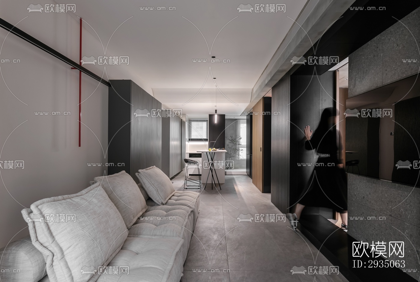 高级灰平层效果图下载（渲染图10）