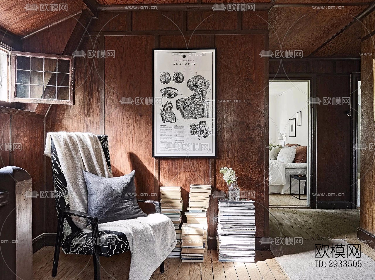 北欧公寓效果图下载（渲染图19）