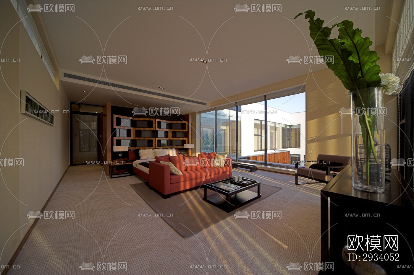 现代别墅效果图下载（渲染图8）