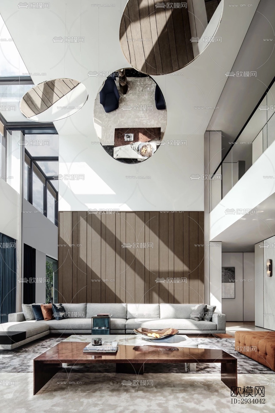 现代别墅效果图下载（渲染图16）