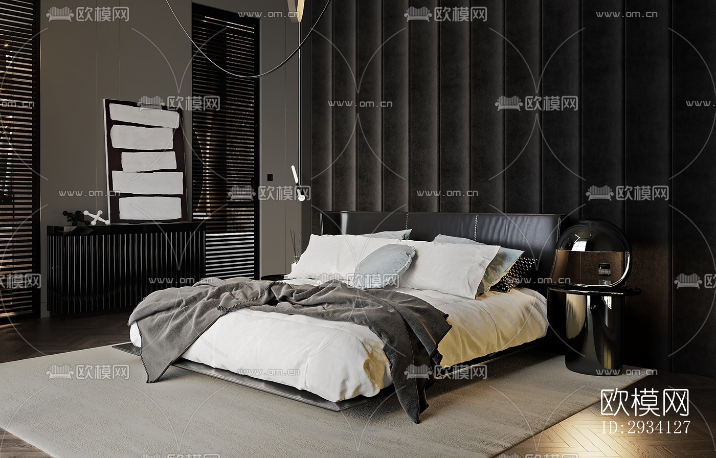 现代别墅效果图下载（渲染图2）