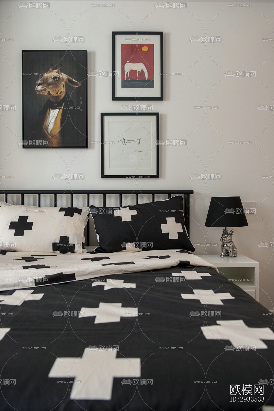 北欧公寓效果图下载（渲染图11）