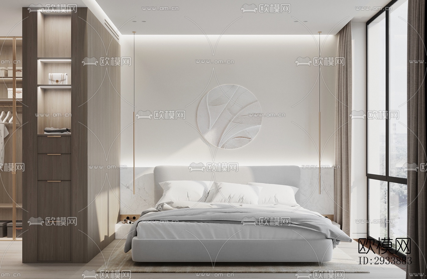 北欧别墅效果图下载（渲染图11）