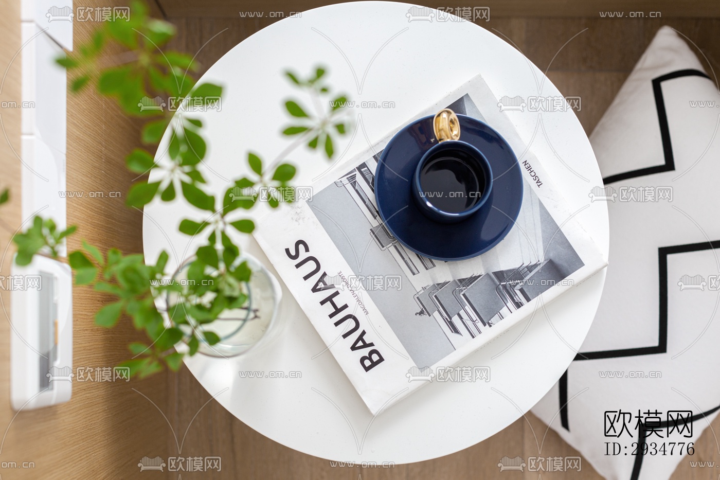 现代平层效果图下载（渲染图9）