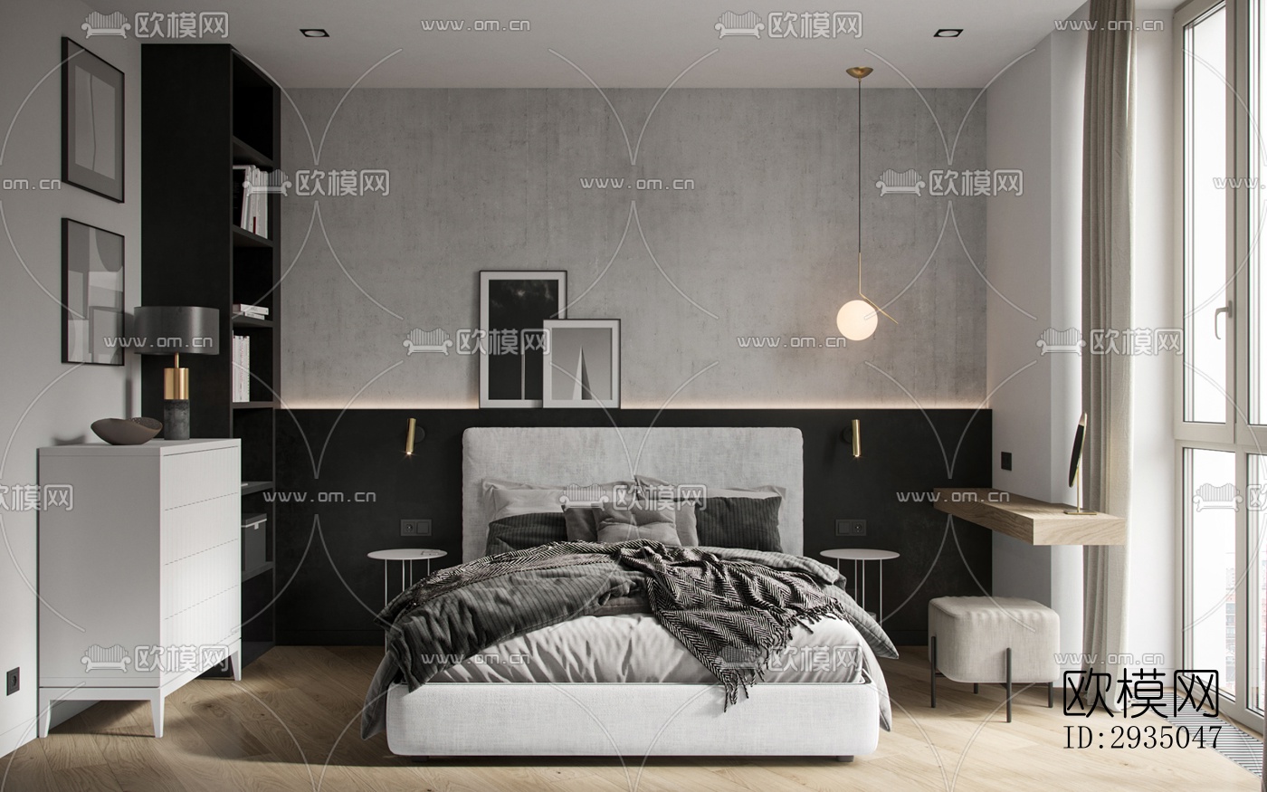 高级灰平层效果图下载（渲染图2）