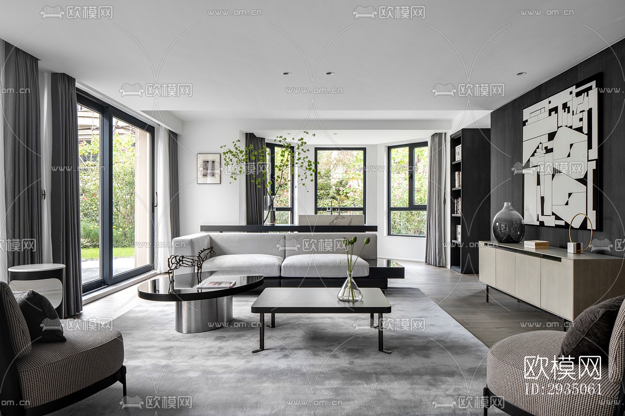 高级灰平层效果图下载（渲染图5）