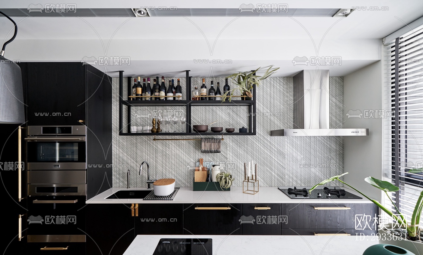 北欧公寓效果图下载（渲染图18）