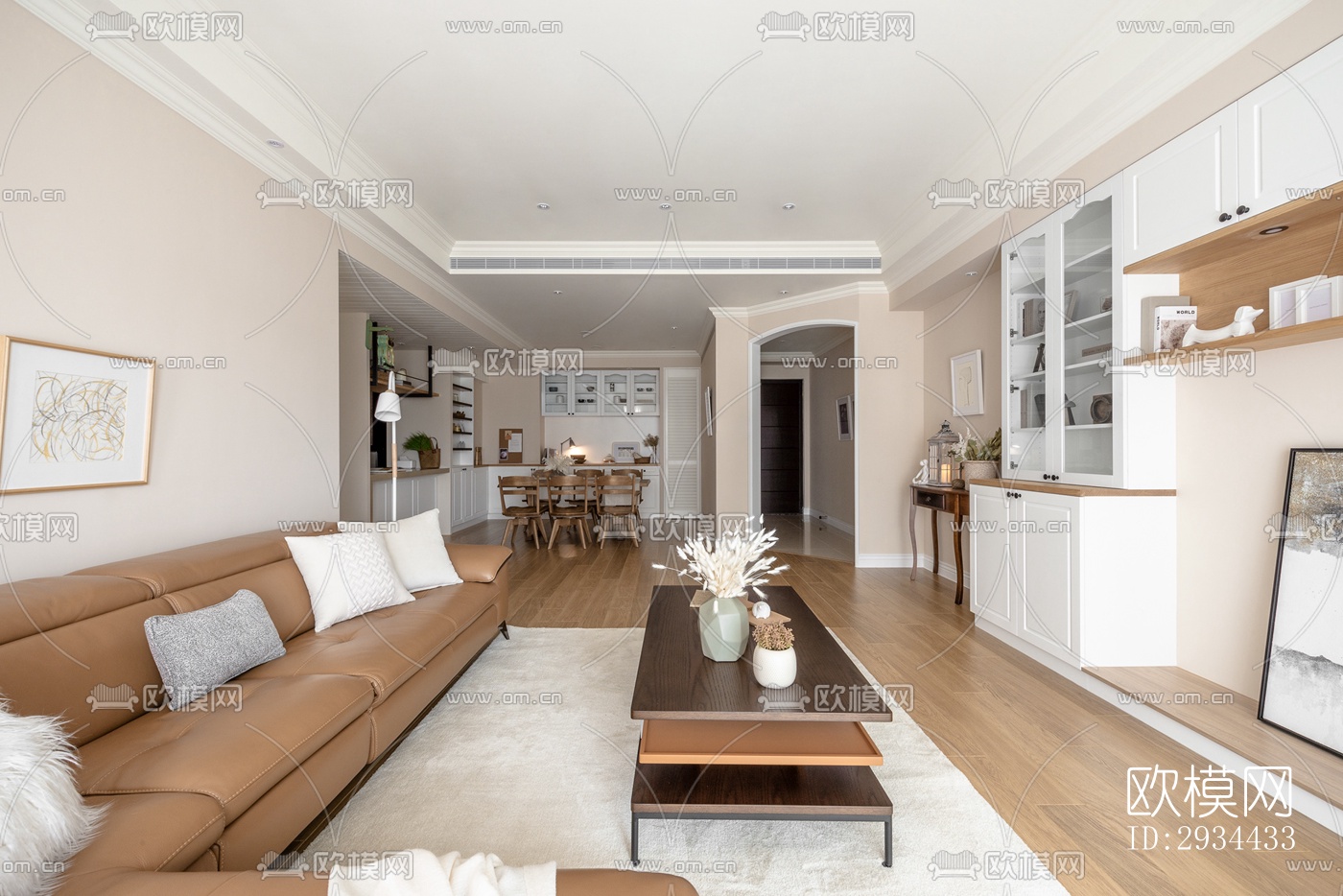 北欧平层效果图下载（渲染图14）