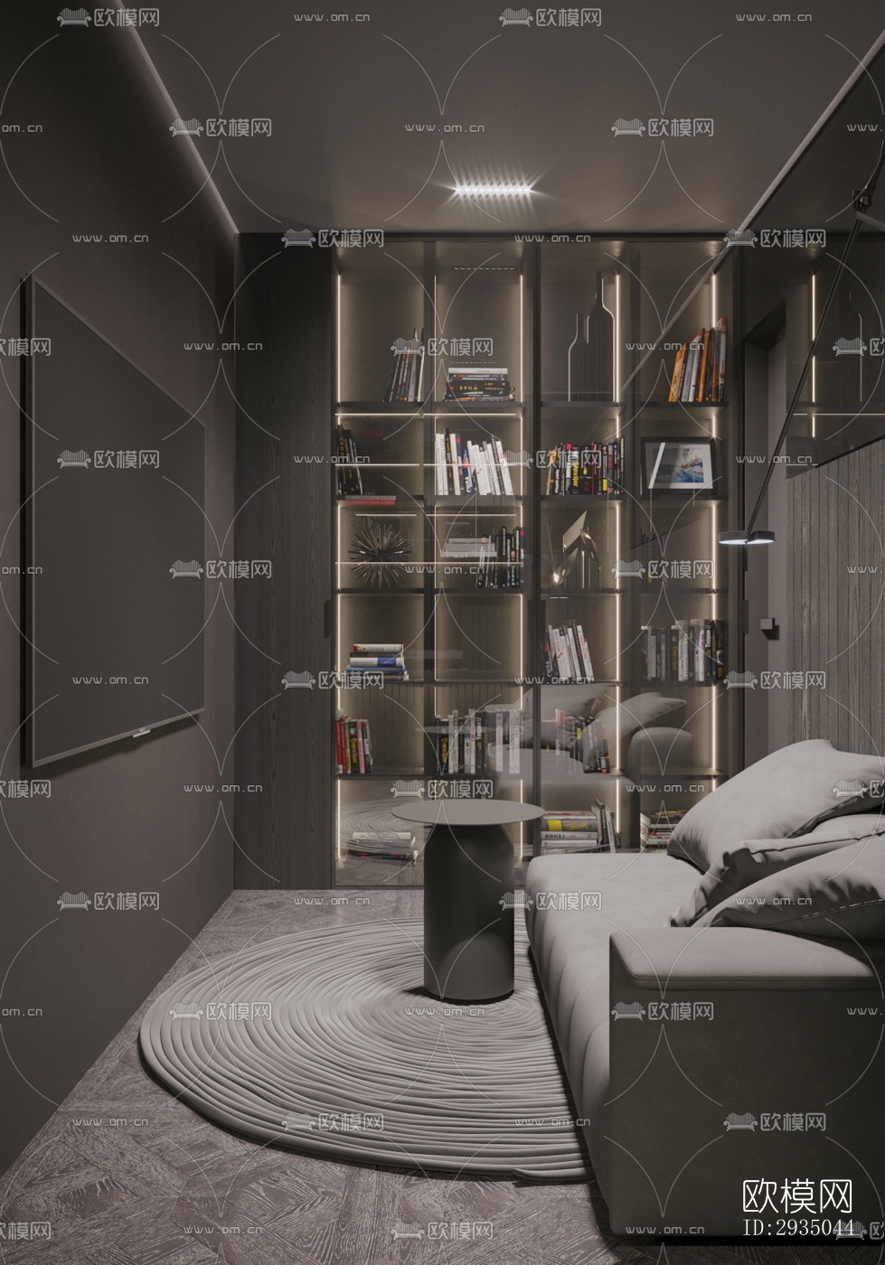 高级灰平层效果图下载（渲染图19）