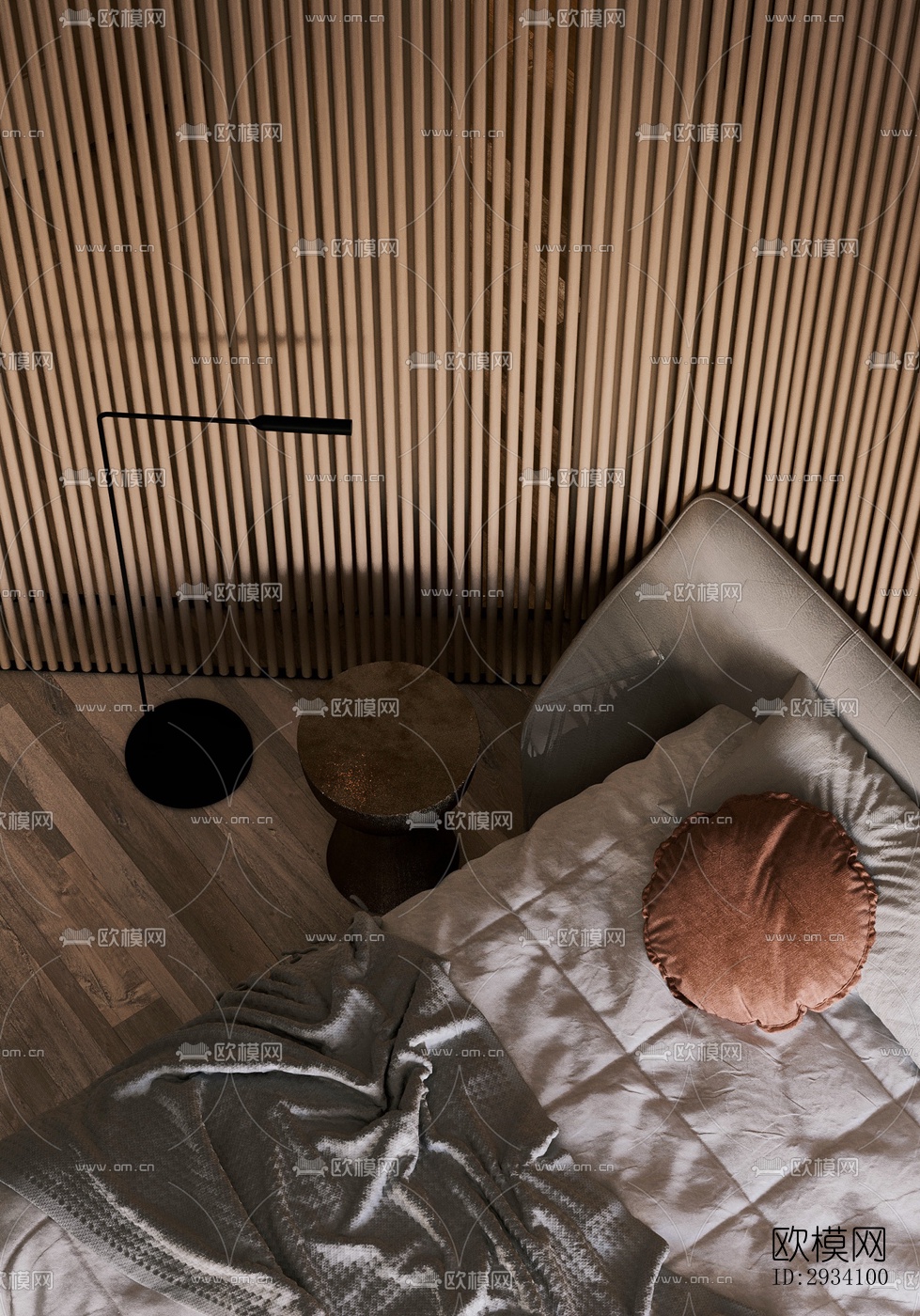 现代别墅效果图下载（渲染图12）