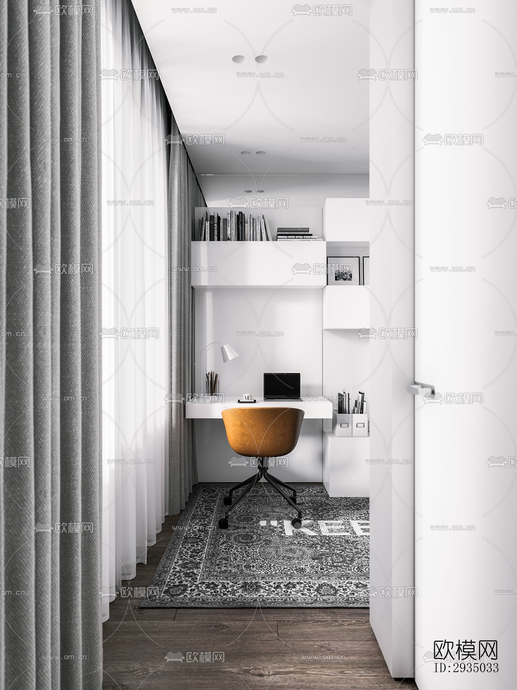 高级灰平层效果图下载（渲染图9）