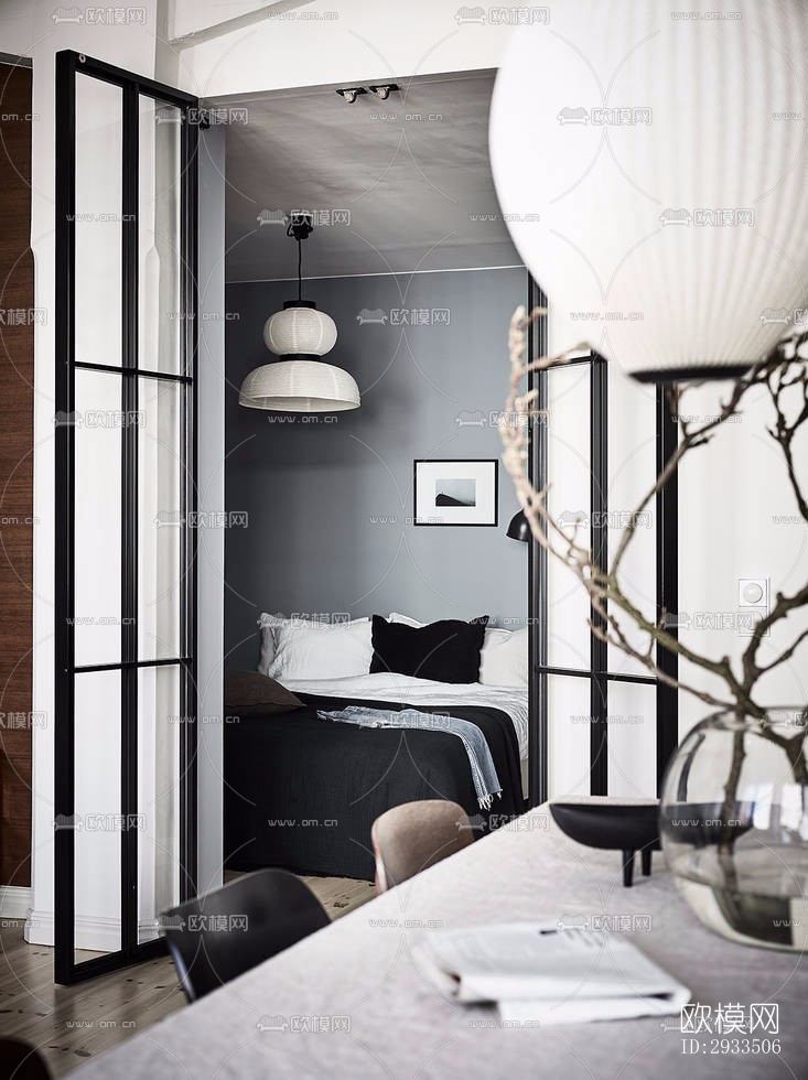 北欧公寓效果图下载（渲染图15）